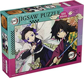 【送料無料】【新品】富岡義勇 胡蝶しのぶ 500-361　500ピース　サイズ：38×53センチ　ジグソーパズル　エンスカイ　鬼滅の刃　パネルNo.5-B