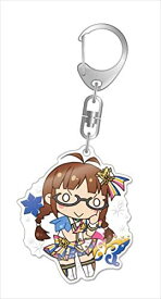 4573313070320【送料無料】【新品】ちまドル アイドルマスター ミリオンライブ！ アクリルキーホルダー 秋月律子 ヌーベル・トリコロール ver. Gift【定形外郵便】【代金引換不可】サイズ：約5.5センチ