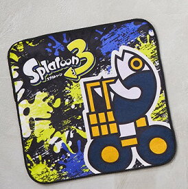 【送料無料】【未開封】スプラトゥーン3　一番くじF賞　デザインタオル　サイズ：約25×25センチ【代金引換不可】Nintendo　全7種のうち1種　ハンカチ