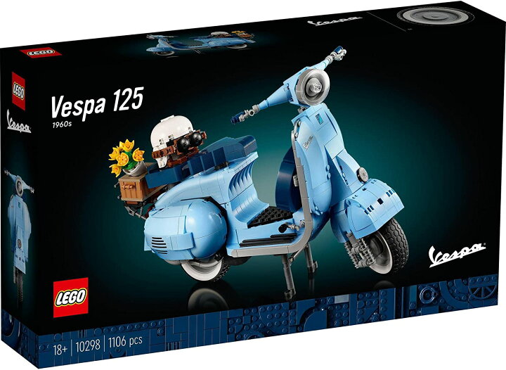 楽天市場】【新品】レゴベスパ125 LEGOVespa 10298【1106ピース】1960s 