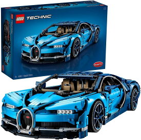 【新品】LEGOTECHNICレゴテクニック 　ブガッティシロン 42083　【3599ピース】BugattiChiron　ブガッティの2色のブルーカラースキーム　車　サイズ：15×57×37.5センチ