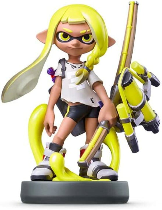楽天市場】【新品】amiiboアミーボ インクリングイエロー フィギュア 