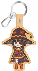 【送料無料】【新品】異世界かるてっと PUキーホルダー めぐみん ヒラ商　サイズ：約6.5×8.5センチ【代金引換不可】【ゆうパケット】