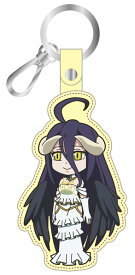 【送料無料】【新品】異世界かるてっと PUキーホルダー　アルベド　ヒラ商　サイズ：約9.5×6センチ【代金引換不可】【ゆうパケット】