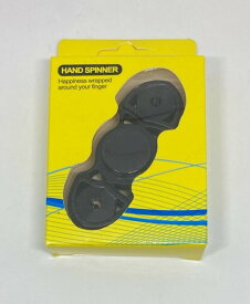 【送料無料】HANDSPINNER ハンドスピナー　ブラック　黒　指スピナー ストレス解消　グッズ おもちゃ【代金引換不可】【郵便】