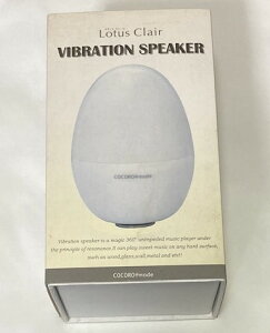 �y���������z���e�B�X�N���[���@�`�����X�s�[�J�[�@Lotus Clair VIBATION SPEAKER�@�y�p�b�P�[�W�򉻁z�y���������s�z