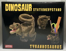 【送料無料】ステーショナリースタンド　ティラノサウルス　TSR-4301　パッケージサイズ：約18×14×10.5センチ　セトクラフト