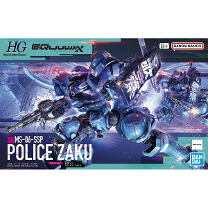 yzHG 1/144 RxUN@@mGundam GQuuuuuuX@POLICE ZAKU@Kv@BANDAI SPIRITS