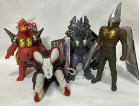 【福袋】ウルトラ怪獣シリーズ　4点セット【送料無料】【代金引換不可】【定形外郵便】ソフビ人形　プレゼント用にオススメ！