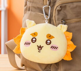 【送料無料】ちいかわ　シーサー　ぬいぐるみ　パスケースポーチ　カラビナ付き【代金引換不可】【定形外郵便】