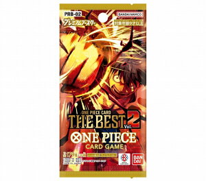 �y���������zONEPIECE�J�[�h�Q�[���@�v���~�A���u�[�X�^�[ ONEPIECECARD THEBEST vol.2�yPRB-02�z1�p�b�N�i10�����j�y��������s�z�y����l�l3�p�b�N�܂Łz�y�V�i�E���J���z