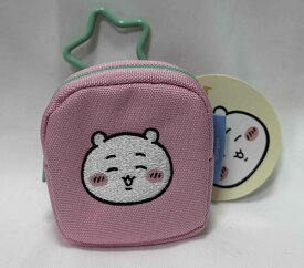 【送料無料】ちいかわ　カラビナつき刺繍スクエアミニポーチ【代金引換不可】【定形外郵便】