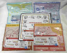 【送料無料】一番くじ ちいかわ　～みんなでラーメン～F賞タオルコレクション 3種　/～なんかほっこり ちいかわの湯～ H賞 ファブリックコレクション2種　5点セット【未開封・未使用】【代金引換不可】【定形外郵便】