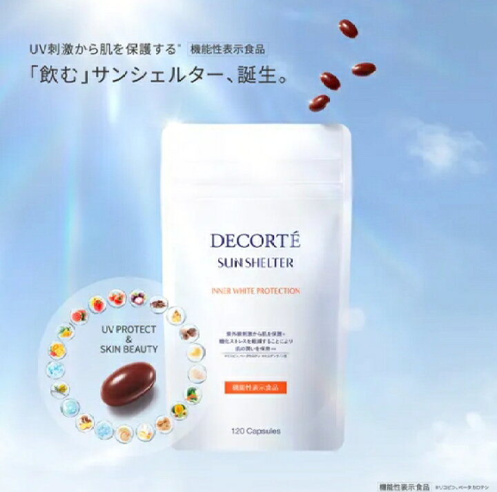 楽天市場】コスメデコルテ サンシェルター インナー ホワイト 