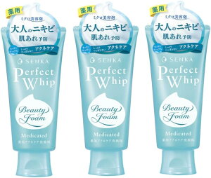 �Z���J �p�[�t�F�N�g�z�C�b�v ��p �A�N�l�P�A SENKA Perfect Whip AC (��򕔊O�i) ���t�H�[�� 120g ×3�Z�b�g