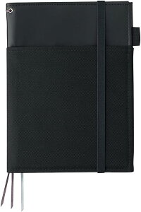 コクヨ ノートカバー 手帳 システミック リングノート対応 A5 レザー調 黒 50枚 ノ-V685B-D