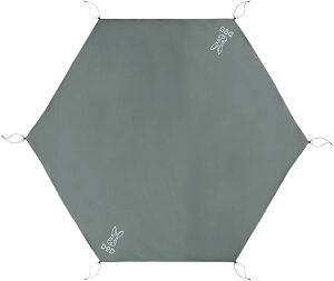 DOD(ディーオーディー) ワンポールテントM用グランドシート 315cm×270cm GS5-562-GY