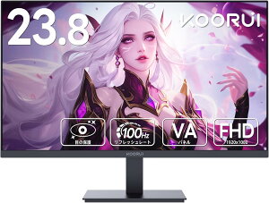 KOORUI j^[ 24C` VA  tHD pcj^[ 5ms 75Hz fBXvC HDMI VGA X Lp Xs[J[񓋍 24N1A