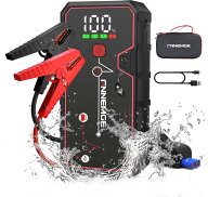 FNNEMGE ジャンプスターター 電流2500A 大容量 23800mAh 12V エンジンスターター（すべてのガソリン車/8.…