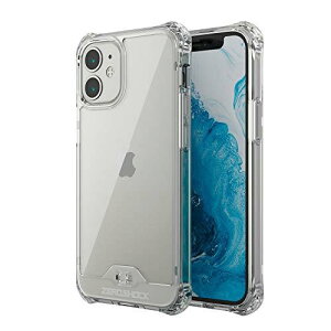 �G���R�� iPhone 12 mini �P�[�X Qi�[�d�Ή� �n�C�u���b�h ZEROSHOCK �C���r�W�u�� �t�H���e�B�� �N���A PM-A20AZEROT2CR