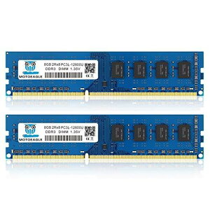16GB Kit PC3L-12800u DDR3L-1600MHz 8GB×2�� DIMM �d�� 1.35V/1.5V 2RX8 CL11 240pin �f�X�N�g�b�vPC�p�������Ή�
