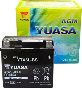 TAIWAN YUASA [ pAT ] V[h^ oCNpobe[ YTX5L-BS