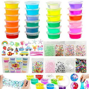 La Gacela XCLbg 24Sy r[Y ʕؕ c[ XgX q j̎q ̎qa NX}X v[g DIY Slime kit