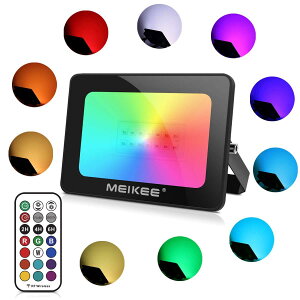 MEIKEE RGB LED ͋C tbh Cg O J[Cg  C~l[V 25W Ɩ EH[v h ho NX}X EFfBO o[ ze EW Nup