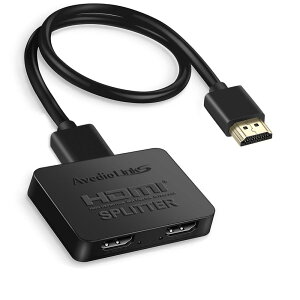 avedio links HDMIz 4Kx2K HDMIXvb^[ 12o 3DAtHDA 1080PAHDCP1.4Ή HDMI  D݂2̃fBXvCɓo͉\ USBdP[uHDMIP[ut XBOX/PS5/HDTV/DVDv[
