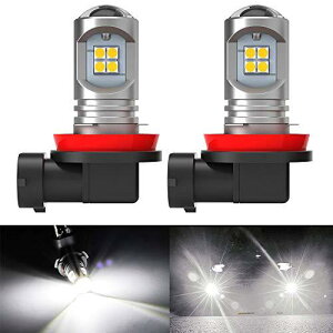 h11 led tHOv zCg  ԌΉ H8 H9 H16JP h11 led tHO H8 LED tHO h16 LEDtHOv h9 led 3030`bv 12 12W/2 zCg 6500K ̌^ 9-28V 12VԑΉ800LM/1 LEDou yߘa2