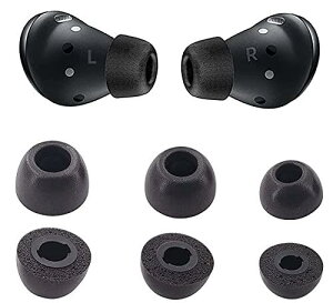 A-Focus ᔽC[s[X E^C[s[X Galaxy Buds Prop ᔽ tH[ C[pbh SM-R190NZKAXJPp Fit in the Case Չ tBbg S/M/L 3yAZbg uGalaxyBudsProv ubN