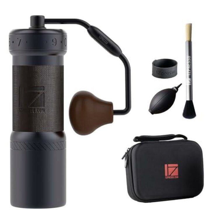 楽天市場】1Zpresso K-Ultra 手挽きコーヒーミル アイアングレー 携帯 