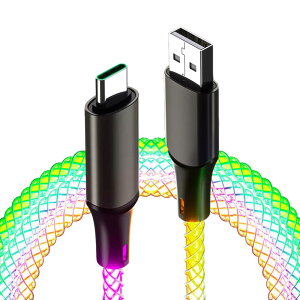 ACEDOAMARE USB Type C USB-C USB L  [d P[u PDΉ }[d LED t[ [d P[u  [d db Cg VCjO P RGB USBC P[u ] USB [d f[^] bvgbv ^u