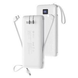 y܏݃vOCzoC obe[ e 10000mAh 2P[u (iphonedΉ type-c/micro USBP[u)AC RZg type-c̓|[g RpNg ^ X}z [d y ^ i