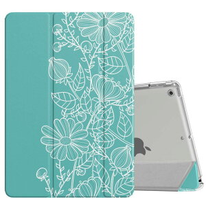 iPad 10.2 ケース 2020/2019 Dadanism 第8世代/第7世代 Apple iPad 10.2インチ 2020/2019モデル半透明 カバー スタンドケース オートスリープ機能 軽量 薄型 PU+PC マイクロファイバー裏地 耐久性 全面保護 LineD