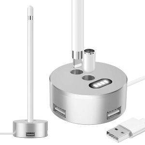 yƊEVfz Apple Pencil [d X^h [d\@\ USBo̓|[g3|[g Ab v yV 1 p [d `[W[ hbN z_[ ƂČp ΉiPad Pro/Air/min