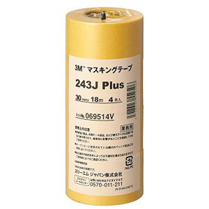 3M }XLOe[v 243J Plus 30mm×18M 4pbN (243J 30)
