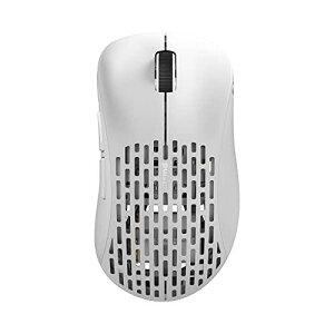 Pulsar Gaming Gears CX Q[~O}EX Xlite V2 Mini Wireless y 55O GSm~NX 2.4Ghz 1ms 20000 DPI Optical Sensor PAW3370 (White)