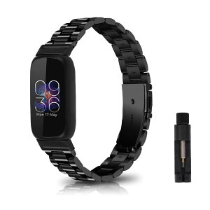 [SeGinn] oh Fitbit Inspire 3 Ή oh XeX TCY߉\ Ht Xgbv rWlX ɂ₳ YfB[Xp xg ւxg Rp`u Fitb