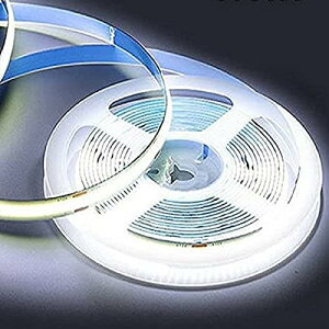 COBPx LEDe[vCg tLVu x LEDe[vCg 5M (320LED/m) PxzCg6000K DC12V ό`\ ؒf\ ȒPݒu 邢   ʔ led  Q Lb`z[ 