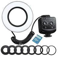 GODOX RING72 マクロリングライト LED 72球 5600K 10段階調光 撮影用ライト 8つのレンズを配合する適応リ…