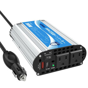 g 300WJ[Co[^[ ԍڏ[d ϊd DC12VAC100Vɕϊ 55Hz PD30W [dUSB|[g VK[\Pbg pi hЗpi GIANDEL
