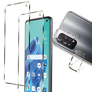 �y2+2���Z�b�g�z OPPO Reno5 A �t�B���� + oppo reno5 a �J�����t�B���� �d�x9h ��U�h�~ ������ �X�}�z reno5 a �K���X�t�B���� �w��h�~ �����ߗ� �\��t���ȒP �C�A�[�� oppo reno5 a �K���X�t�B���� + ��