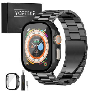 [YOFITAR] for Apple Watch oh یP[Xt XeX A bvEHb` xg Apple Watch Ultra 2/Ultra/9/8/7/SE2/6/SE/5/4/3/2/1Ή iWatch oh Apple WatchANZT ti49mmC