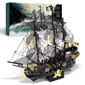 Piececool ���̃p�Y�� ��l���� DIY ���^���b�N�i�m�p�Y�� �ڑ��ܕs�v �u���b�N�p�[�����i���ʔŁj 3D�p�Y�� �]�g���p�Y�� �g�ݗ��ăL�b�g ���|�i ���蕨 �a���� �N���X�}�X �v���[���g �ō���
