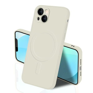 IPhone 13 Mini MagSafe �P�[�X �}�O�l�b�g���� �V���R�� �A�C�t�H��13Mini �J�o�[ �X�}�z�P�[�X �S�ʕی� �ϏՌ� �t�̃V���R�[�� ���^ ���C�����X�[�d�Ή� �X�g���b�v�z�[���t�� ����~�� �����h�~ 