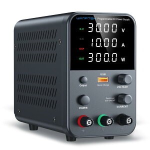 艻d 0-30V/0-10AA4LEDxϓdA18W USB}[dC^[tFCXAo͐䉟{^/GR[_t{pXCb`Od