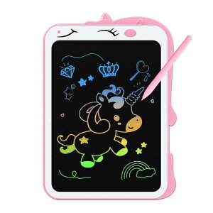 Wiki VALLEY 電子メモパッド デジタルメモ 8.5インチ お絵描きボード 手書きパッド LCDカラー液晶画面 消去ロック機能搭載 ペン付き 電池交換可能 筆談ボード ひらがな練習 子供 人気 プレゼント