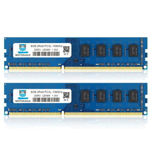 16GB Kit PC3L-10600u DDR3L-1333MHz 8GB×2 DIMM d 1.35V/1.5V 2RX8 CL9 240pin fXNgbvPCpΉ