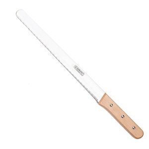 サンクラフト ケーキナイ フ ステンレス 31cm 木柄 製菓 パティシエール PP-537 AKC06